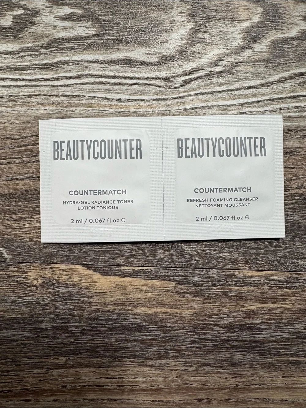 BeautyCounter All Bright C Serum & Countermatch Set Samples NIP